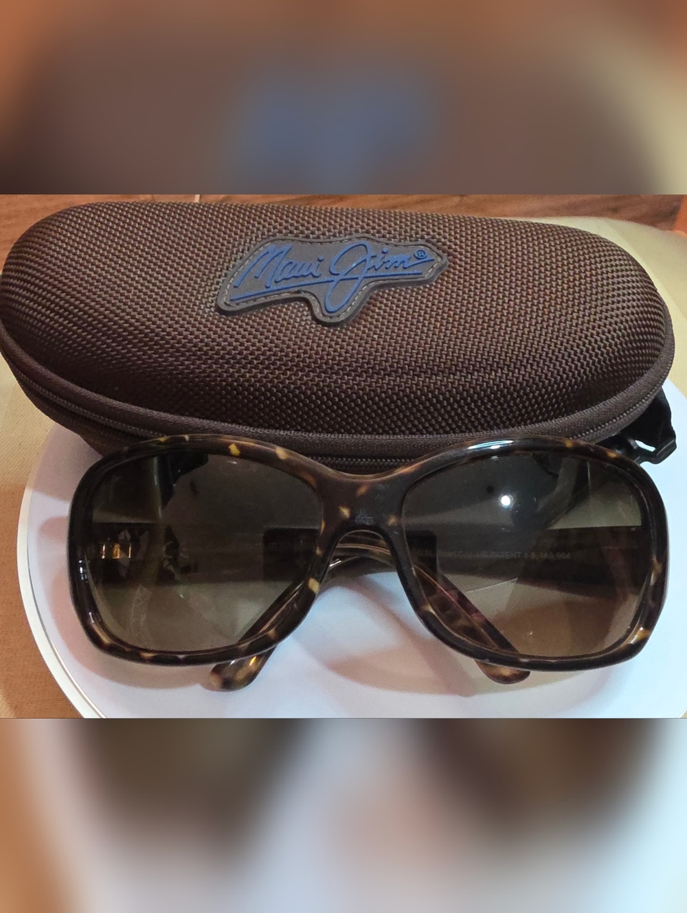 MAUI JIM TORTOISE, PEARL CITY SUNGLASSES.